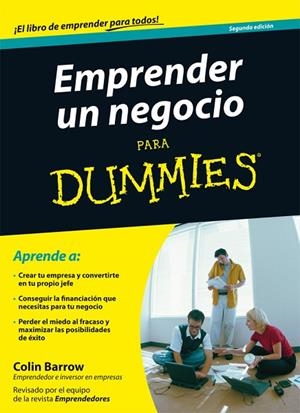 EMPRENDER UN NEGOCIO PARA DUMMIES | 9788432900037 | BARROW,COLIN