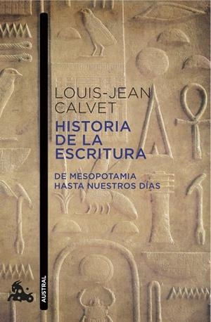 HISTORIA DE LA ESCRITURA | 9788408118886 | CALVET,LOUIS-JEAN
