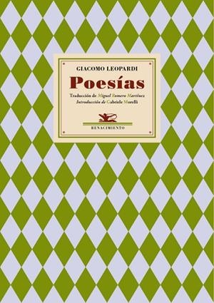 POESIAS | 9788484728238 | LEOPARDI,GIACOMO