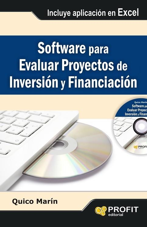 SOFTWARE PARA EVALUAR PROYECTOS DE INVERSION Y FINANCIACION + CD | 9788415735380 | MARIN,QUICO