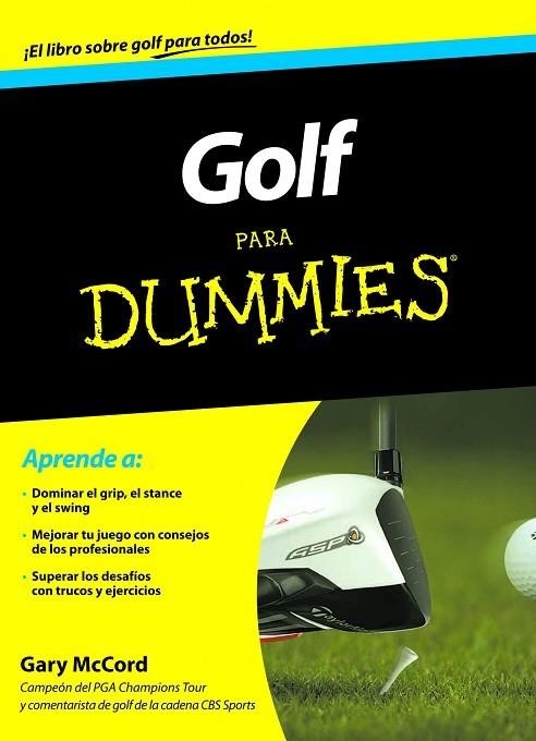 GOLF PARA DUMMIES | 9788432900549 | MCCORD,GARY