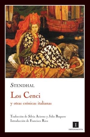 CENCI Y OTRAS HISTORIAS ITALIANAS | 9788493592790 | STENDHAL