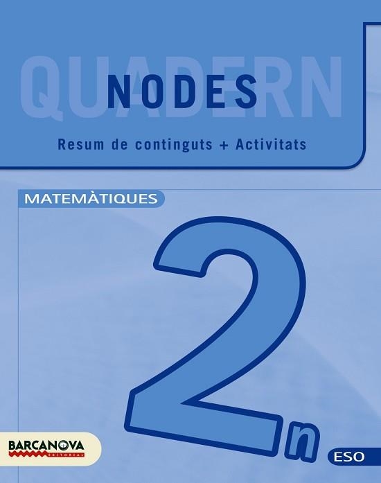 NODES QUADERN 2 ESO MATEMATIQUES | 9788448927943