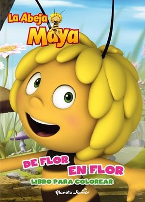 DE FLOR EN FLOR. LIBRO PARA COLOREAR | 9788408112419 | LA ABEJA MAYA