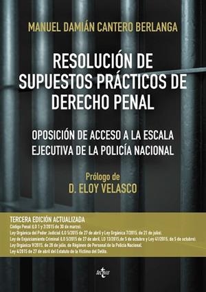 RESOLUCION DE SUPUESTOS PRACTICOS DE DERECHO PENAL. OPOSICION ACCESO POLICIA NACIONAL | 9788430966868 | CANTERO BERLANGA,MANUEL DAMIAN