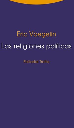 RELIGIONES POLITICAS | 9788498795349 | VOEGELIN,ERIC