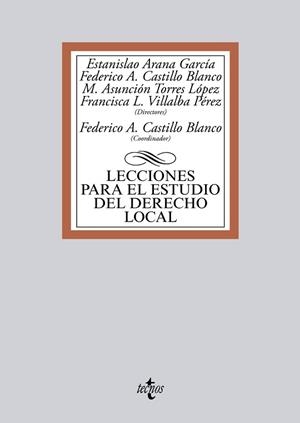 LECCIONES PARA EL ESTUDIO DEL DERECHOM LOCAL | 9788430964956 | CASTILLO BLANCO,FEDERICO ARANA GARCIA,ESTANISLAO
