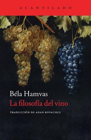 FILOSOFIA DEL VINO | 9788416011261 | HAMVAS,BELA