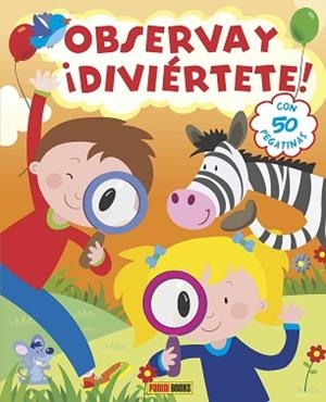 OBSERVA Y DIVIERTETE CON 50 PEGATINAS | 9788490249017