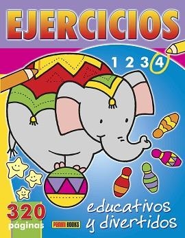 EJERCICIOS EDUCATIVOS Y DIVERTIDOS (A PARTIR DE 4 AÑOS) | 9788490249086