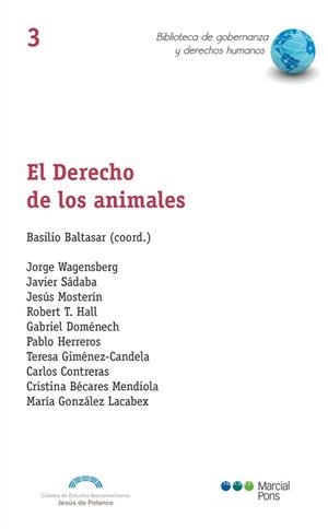 DERECHO DE LOS ANIMALES | 9788416402212 | BALTASAR,BASILIO