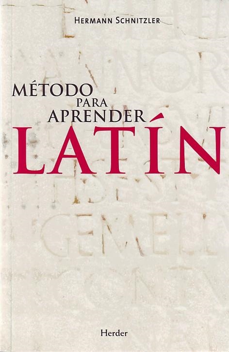 METODO PARA APRENDER LATIN | 9788425425523 | SCHNITZLER,HERMANN
