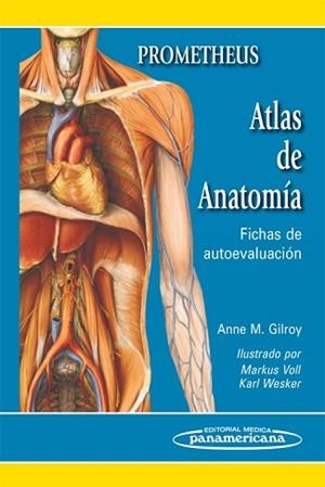 ATLAS DE ANATOMIA FICHAS DE AUTOEVALUACION | 9788498353686 | GILROY PROMETHEUS, ANNE