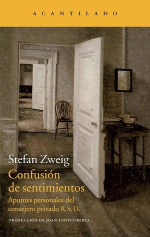 LA CONFUSION DE SENTIMIENTOS | 9788415689973 | ZWEIG,STEFAN