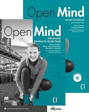 OPEN MIND ADVANCED PACK STUDENT + WORKBOOK WITH KEY | 9780230487970 | ROGERS, MICKEY/TAYLORE-KNOWLES, STEVE/ZEMACH, DOROTHY/VALVONA, CHRIS/WARWICK, LINDSAY