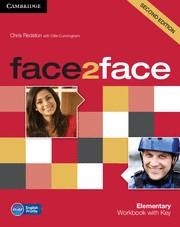 FACE 2 FACE ELEMENTARY WORKBOOK WITH KEY | 9780521283052 | CUNNINGHAM,GILLIE REDSTON,CHRIS