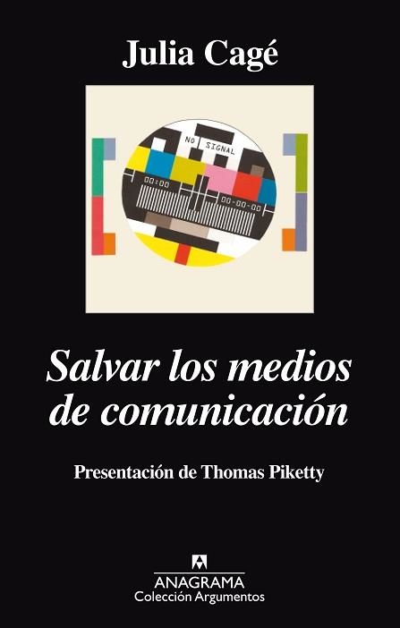 SALVAR LOS MEDIOS DE COMUNICACION | 9788433963963 | CAGE,JULIA