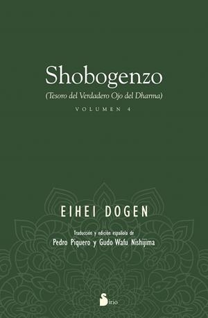 SHOBOGENZO. TESORO DEL VERDADERO OJO DEL DHARMA. VOL.4 | 9788416579358 | DOGEN,EIHEI
