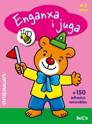ENGANXA I JUGA 4-5 ANYS + 150 ADHESIUS REMOVIBLES | 9789463071482 | BALLON