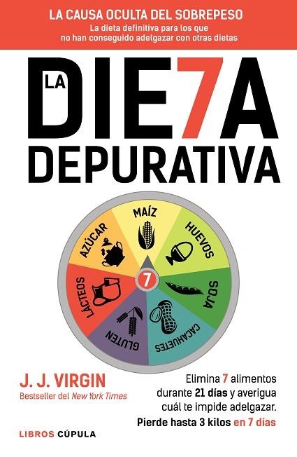 DIETA DEPURATIVA ELIMINA 7 ALIMENTOS DURANTE 21 DIAS Y AVERIGUA CUAL TE IMPIDE ADELGAZAR | 9788448021191 | VIRGIN,J.J.