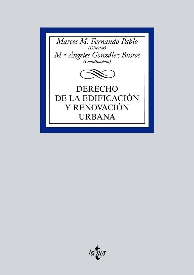 DERECHO DE LA EDIFICACION Y RENOVACION URBANA | 9788430968718 | FERNANDO PABLO,MARCOS