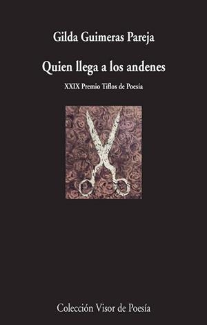QUIEN LLEGA A LOS ANDENES. 29 PREMIO TIFLOS DE POESIA | 9788498959574 | GUIMERAS PAREJA,GILDA