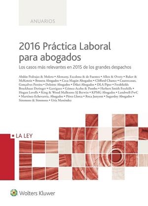 PRACTICA LABORAL PARA ABOGADOS 2016 | 9788490205235 | VARIOS AUTORES