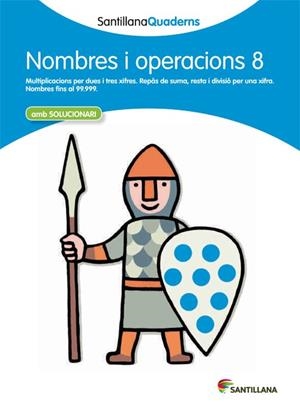 NOMBRES I OPERACIONS 8 AMB SOLUCIONARI | 9788468013893 | VARIOS AUTORES