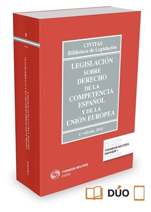 LEGISLACION SOBRE DERECHO DE LA COMPETENCIA ESPAÑOL Y COMUNITARIO | 9788447050673