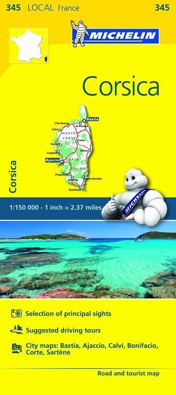 CORCEGA /CORSICA 345 | 9782067210806 | VARIOS AUTORES