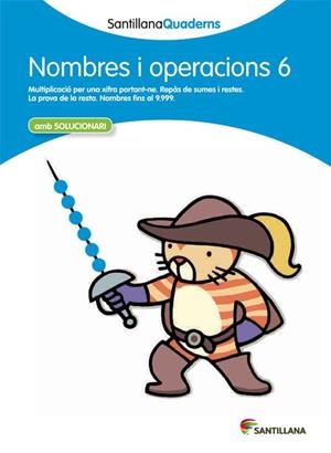 NOMBRES I OPERACIONS 6 AMB SOLUCIONARI | 9788468013879 | VARIOS AUTORES
