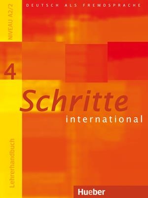 SCHRITTE INTERNACIONAL 4 A2/2 | 9783190218547 | KALENDER, SUSANNE/KLIMASZYK, PETRA
