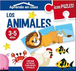 ANIMALES CON PUZLES 3-5 AÑOS | 9788499394350 | MARTÍNEZ VICENTE, MÓNICA