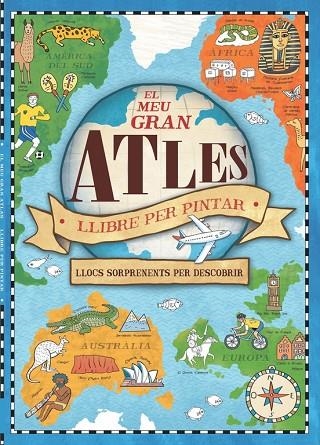 MEU GRAN ATLES LLIBRE PER PINTAR | 9788448846435