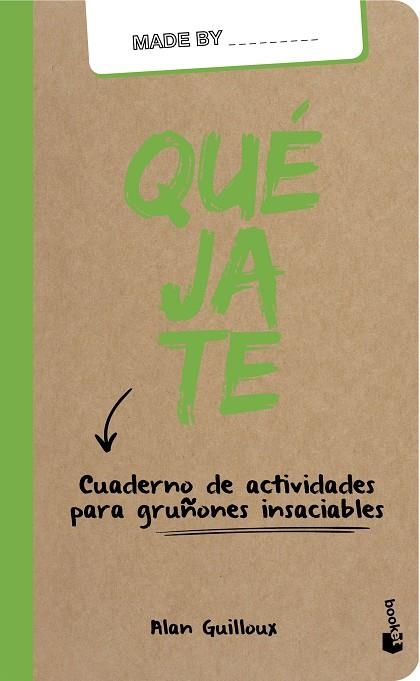 QUEJATE. CUADERNO DE ACTIVIDADES.... | 9788408159995 | GUILLOUX,ALAN