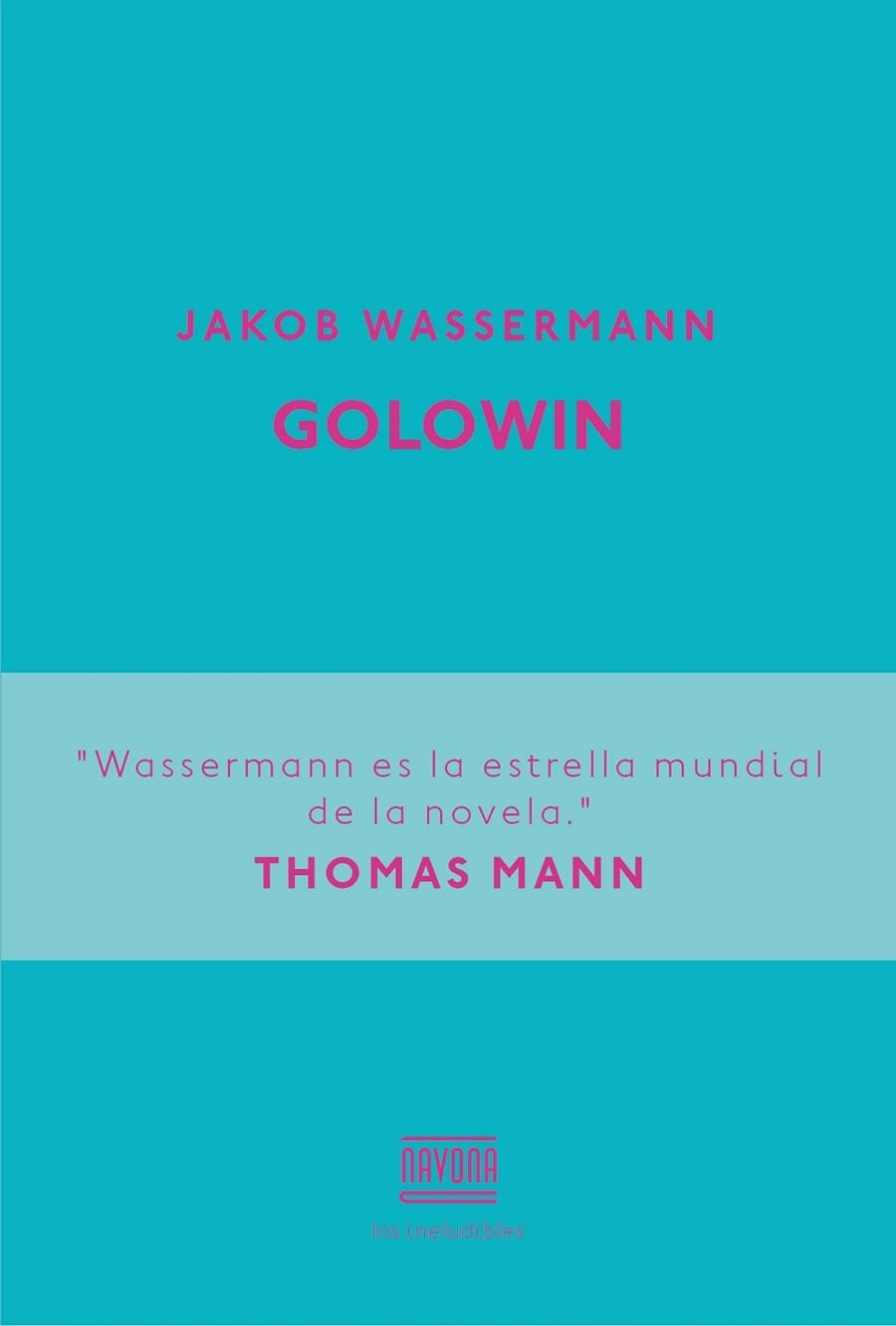 GOLOWIN | 9788416259038 | WASSERMANN,JAKOB