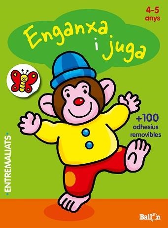 ENGANXA I JUGA 4-5 ANYS + 100 SDHESIUS REMOVIBLES | 9789463071475 | BALLON