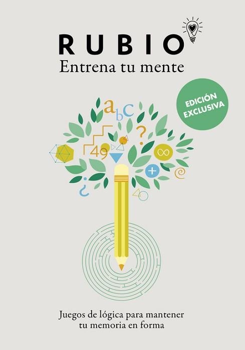 RUBIO ENTRENA TU MENTE  CALCULO LOGICA COORDINACION VISUAL Y PERCEPCION | 9788416220618 | CUADERNOS RUBIO