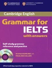 GRAMMAR FOR IELTS,WITH ANSWERS + CD | 9780521604628 | HOPKINS,DIANA