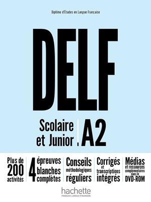 DELF SCOLAIRE ET JUNIOR A2 LIVRE ELEVE + CD + CORRIGES | 9782014016116 | MOUS