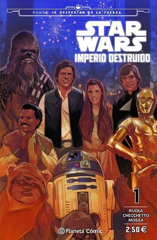 STAR WARS IMPERIO DESTRUIDO 1 | 9788416401475 | AA. VV.
