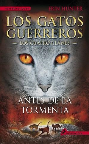 ANTES DE LA TORMENTA. LOS GATOS GUERREROS LOS CUATRO CLANES 4 | 9788498385335 | HUNTER,ERIN