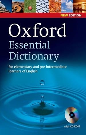 OXFORD ESSENTIAL DICTIONARY FOR ELEMENTARY AND PRE-INTERMEDIATE LEARNERS OF ENGLISH | 9780194334037 | VARIOS AUTORES
