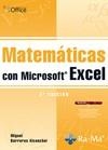 MATEMATICAS CON EXCEL | 9788478979905 | BARRERAS ALCONCHEL,MIGUEL