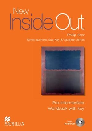 NEW INSIDE OUT PRE-INTERMEDIATE WORKBOOK WITH KEY | 9781405099646 | KAY,SUE JONES,VAUGHAN