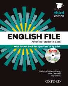 ENGLISH FILE ADVANCED THIRD EDITION PACK STUDENT´S BOOK + WOORBOOK WITH KEY | 9780194502160 | OXENDEN,CLIVE LATHAM-KOENIG,CHRISTINA LAMBERT,JERRY