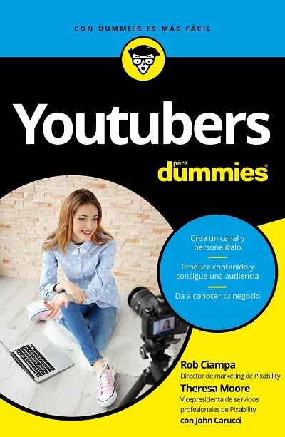 YOUTUBERS PARA DUMMIES | 9788432903144 | CIAMPA, ROB/MOORE, THERESA/CARUCCI, JOHN