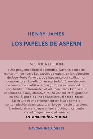 PAPELES DE ASPERN | 9788416259229 | JAMES,HENRY