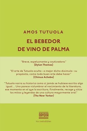 BEBEDOR DEL VINO DE PALMA | 9788416259434 | TUTUOLA,AMOS