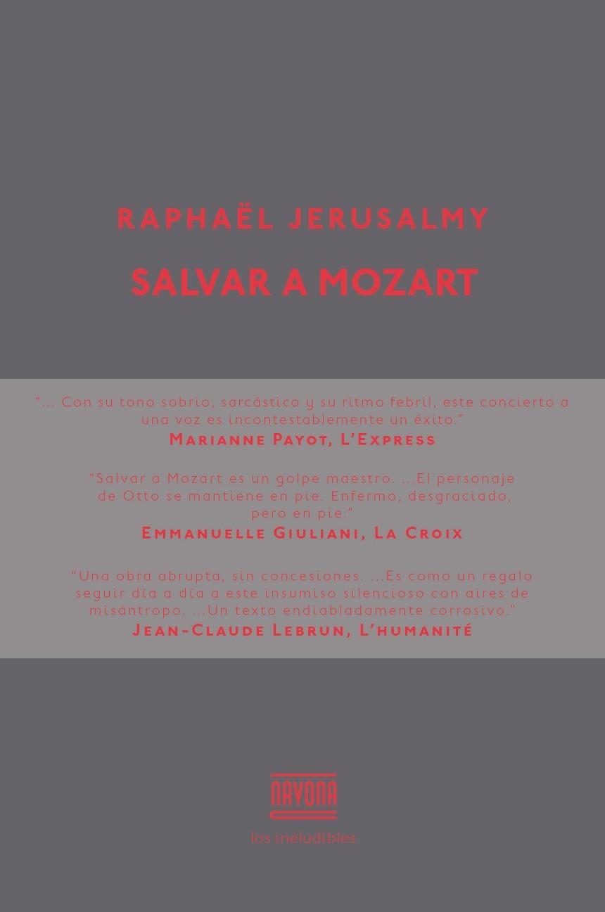 SALVAR A MOZART | 9788416259113 | JERUSALMY,RAPHAEL